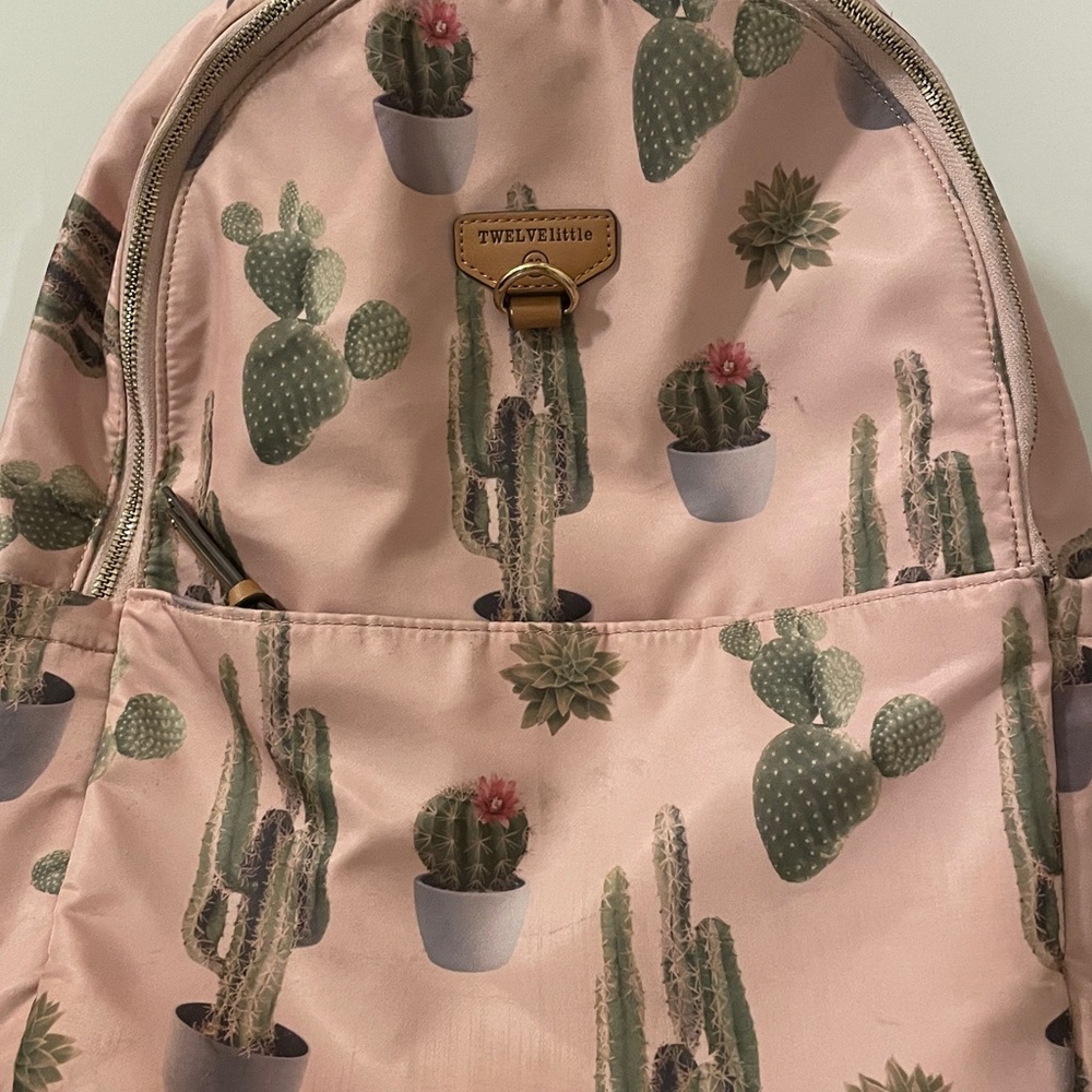 TWELVElittle Cactus Print Backpack